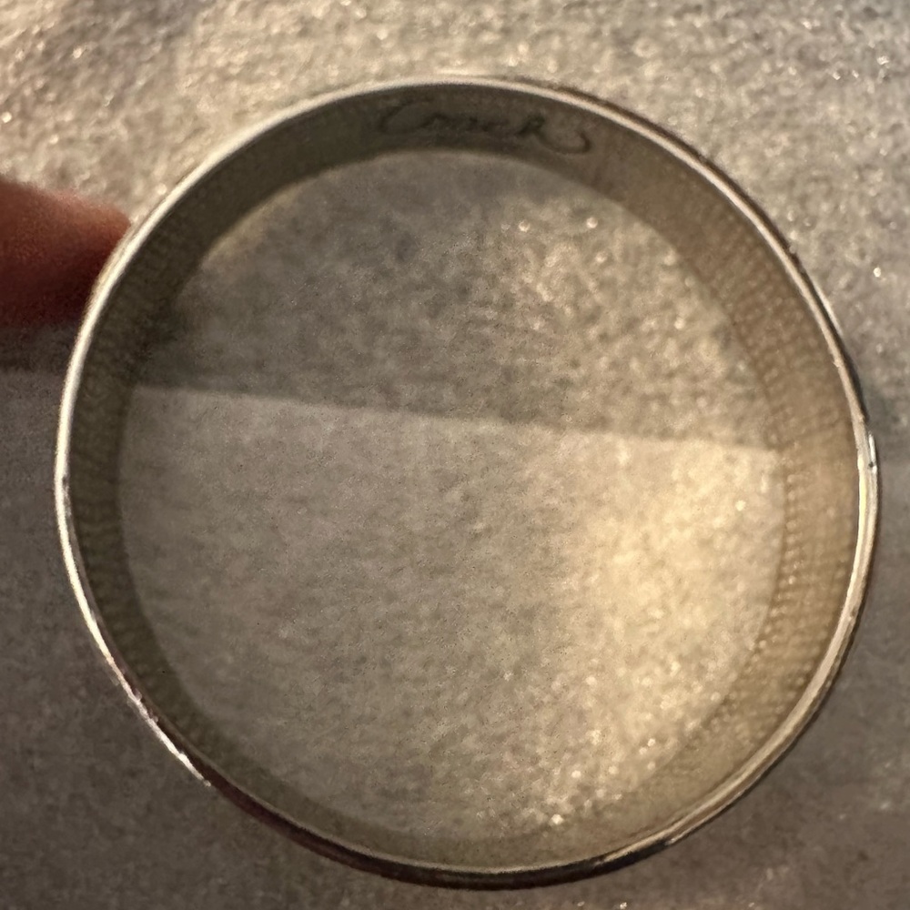 Coach Enamel Bangle Bracelet in Black And Silver - Picture 5 of 8